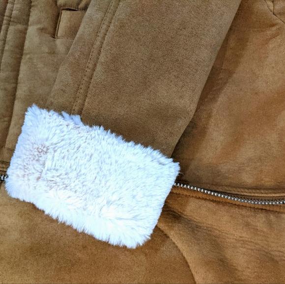 H&M Faux Fur Lining Jacket - Picture 2 of 3